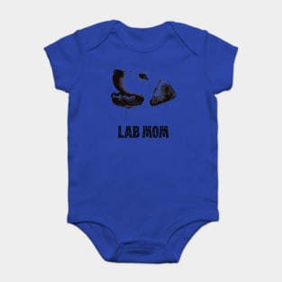 Lab Mom - Labrador Retriever Mom Baby Bodysuit